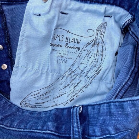 Scotch Soda Ralston Men’s indigo Blue Jeans Size 32 Slim Straight Button Fly - Picture 9 of 14